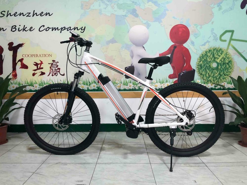 29" 26" 27.5 Inch Mountain Electric Bikes Hardtail Rear Hub Motor Black 36v 300w 15Ah