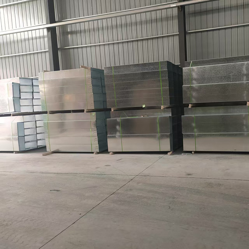 Smooth Galvanized Cable Tray Durable And Strong Screws Installation Method Easy To Install