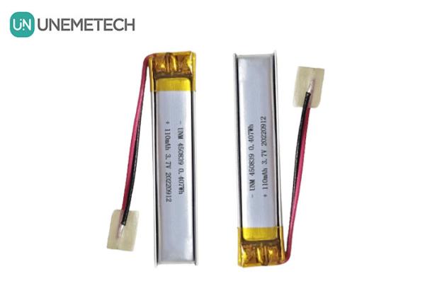 Precision Design 3.7V 110mAh LiPo Battery Rechargeable Lithium Polymer Battery