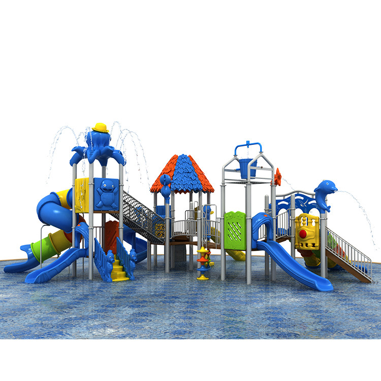 YST 19080 Customized Playground Slide Water Park Equipment For Kids Outdoor