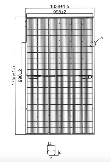 380W 385W Hjt Bifacial Photovoltaic Panels 390W 395W Full Black Solar Module