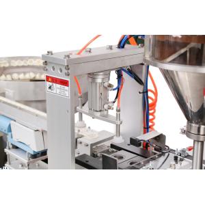Linear Coffee Capsule Filling And Sealing Machine With Nitrogen Flushing