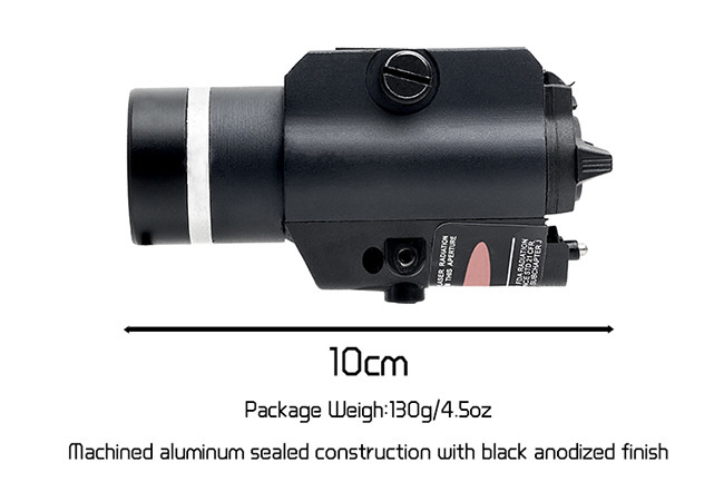 Outdoor Hunting / Camping Rifle 20mm Weaver Rail Flashlight M7X Tactical Laser Illuminator 6 Models