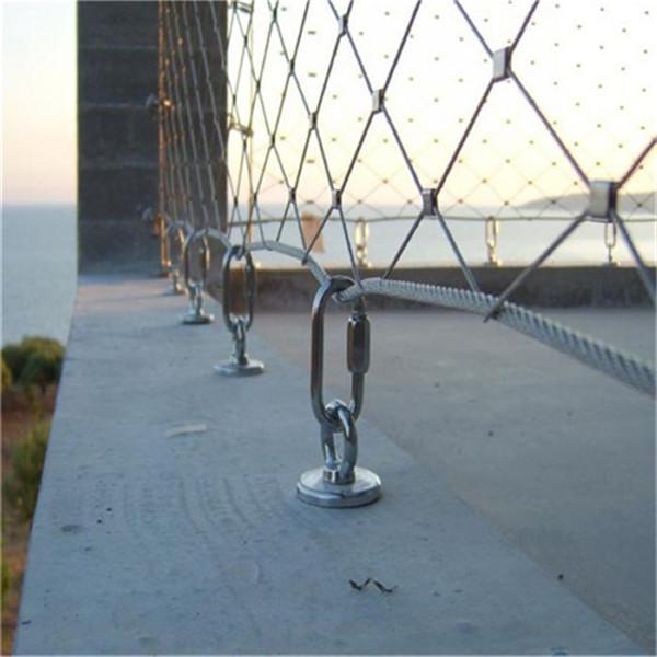 High quality stainless steel cable wire netting mesh/ rope mesh