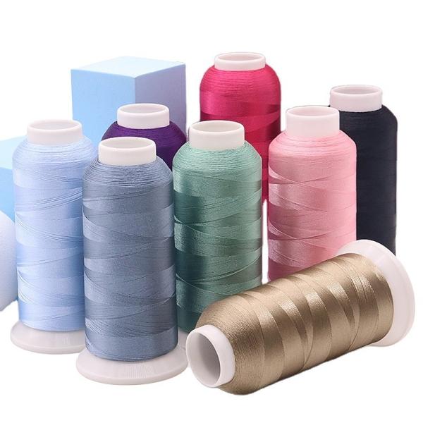 Sustainable 720 Colors 120D/2 100% Polyester Embroidery Thread For Machine