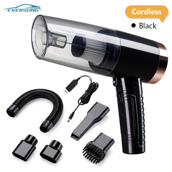 120W Rechargeable Wireless Handheld Car Vacuum Cleaner Mini Cyclone Strong
