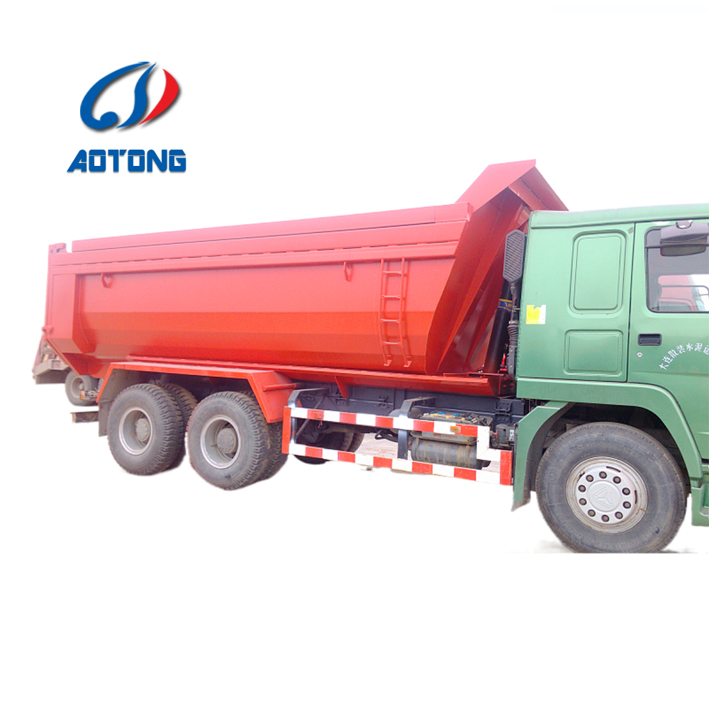 Low Bed Deck Dimension of 12000X2500X1500mm Dump Semi Trailer for Australia Market