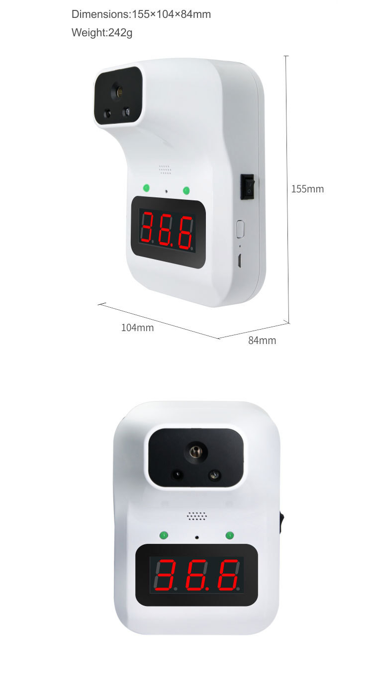 K3 Handsfree Non-contact Forehead Body Infrared Thermometer