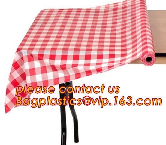 WHOLESALE DISPOSABLE PE PRINTED POLKA DOTS PARTY TABLE CLOTH, TABLE COVER,1PCS/BAG,600BAGS/CTN,SEASONAL PACKAGING TPU EV