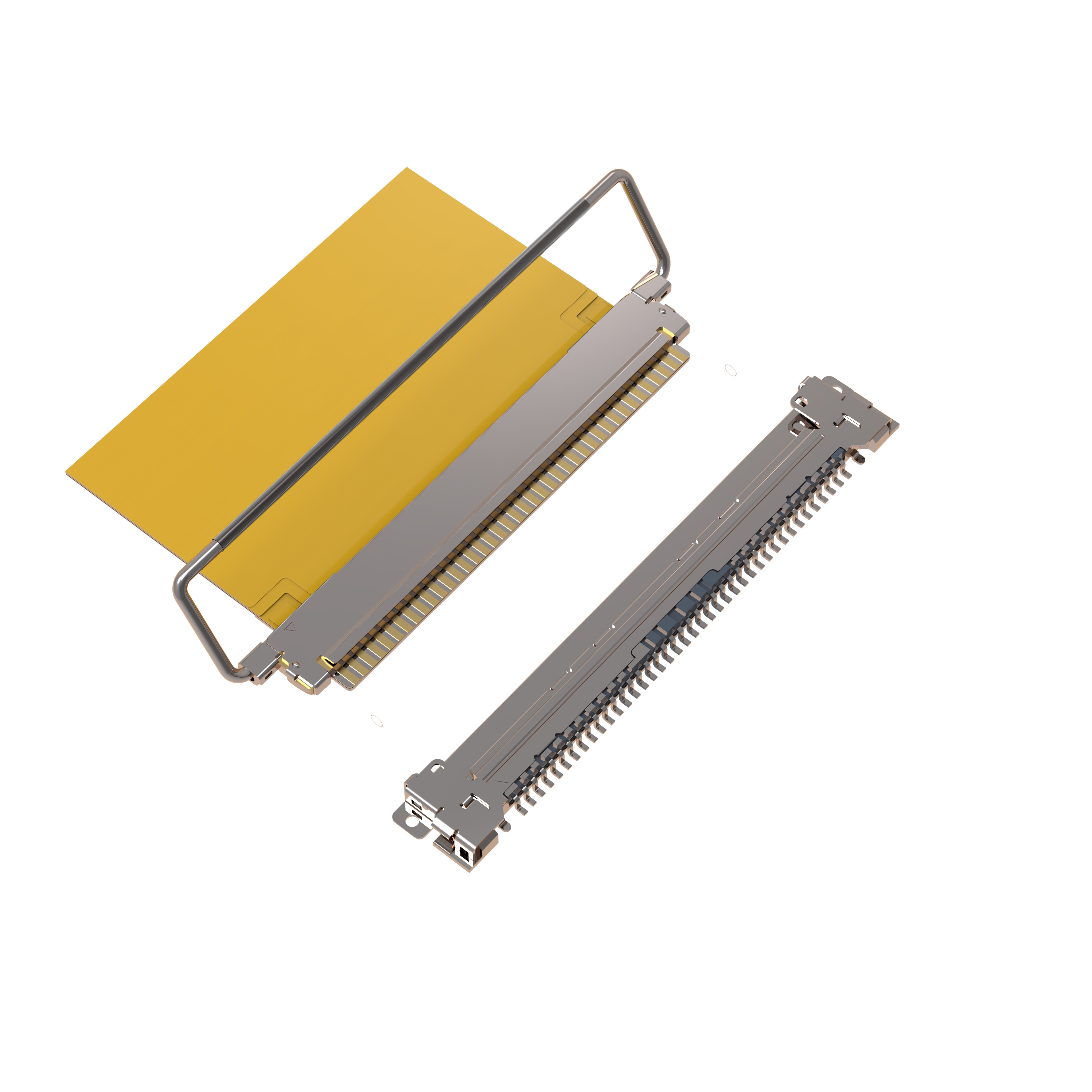 lvds 15 pin connector cable High Data Rate Transfer Micro Coax LVDS LCD Cable 20345-015T-32R