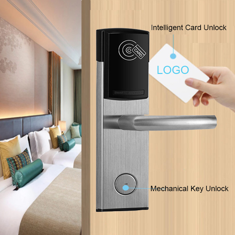 0.3s Magnetic Key Card Door Locks Smart Software With Card Encoder