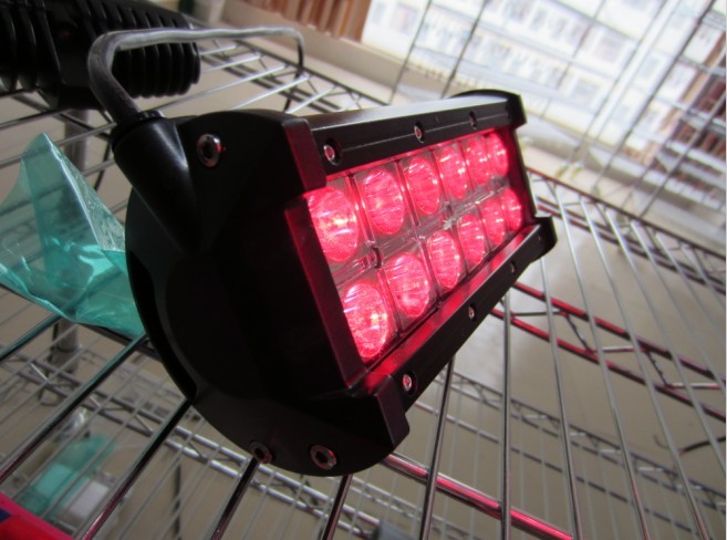 LED Dual Row Light bar BB-5036-2 (36w)--CREE LED (Red Glow) new design.