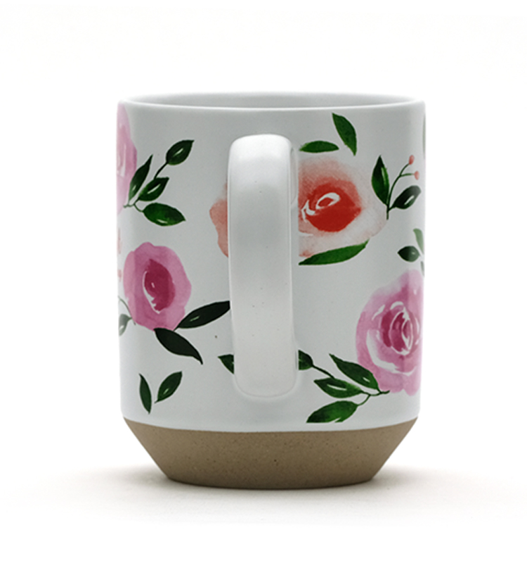 12oz Stoneware Mother Ceramic Coffee Mugs Gift Set Valentine'S Day Ceramics 12x8.2x10CM