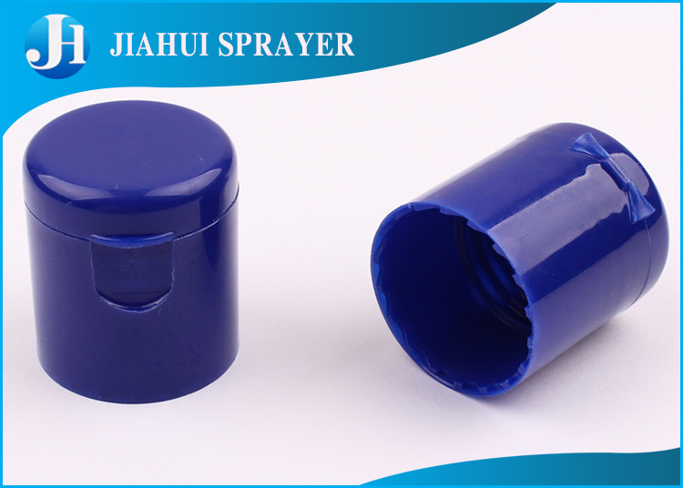 Customised Plastic Bottle Flip Top Colorful Eco - Friendly With Matte Aluminum Press