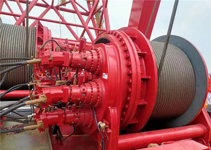High Speed 8.5 Ton Hydraulic Hoist and Winch Grooved Drum for Crane
