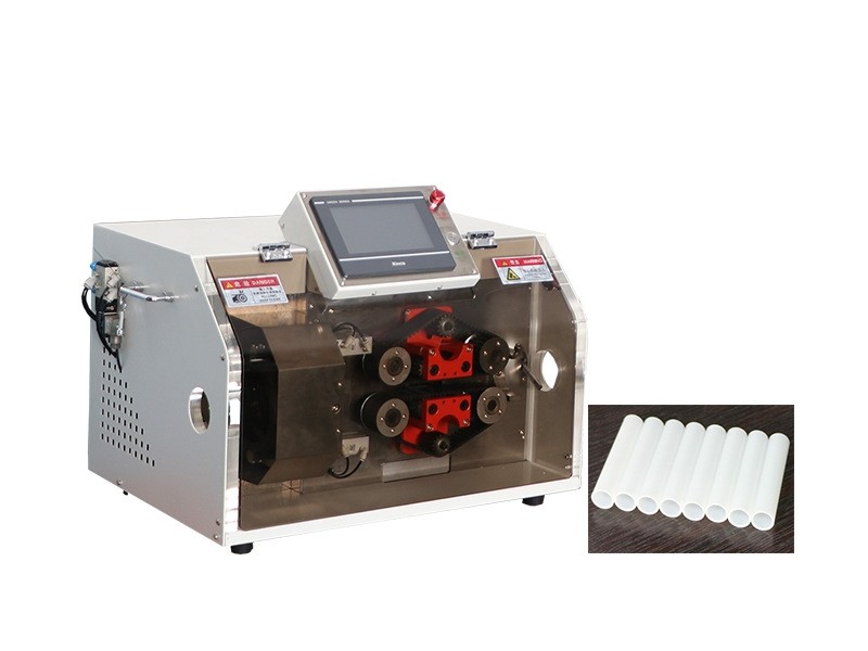 Rotary Blade Nylon Automated Tube Cutting Machine 1000W OEM