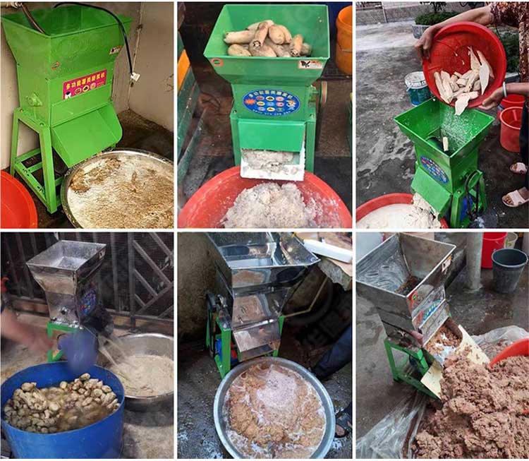 High Efficient Automatic Potato Ginger Grinder Machine Commercial Grains Grinding Machine Wheat Flour Mill Machine Flavour Grind