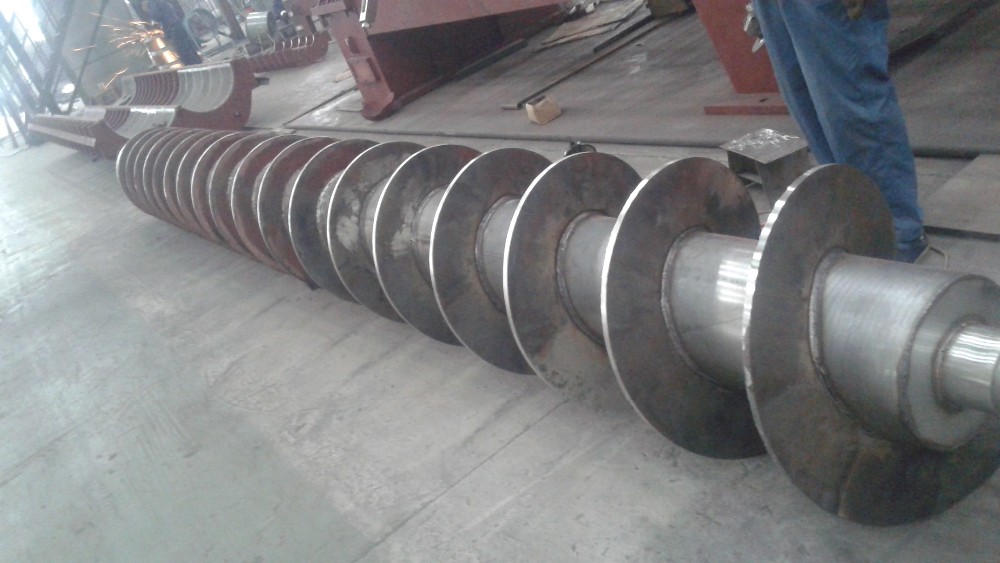 Carbon Steel Starch Single Industrial Screw Press Automatic Concentration Extrusion