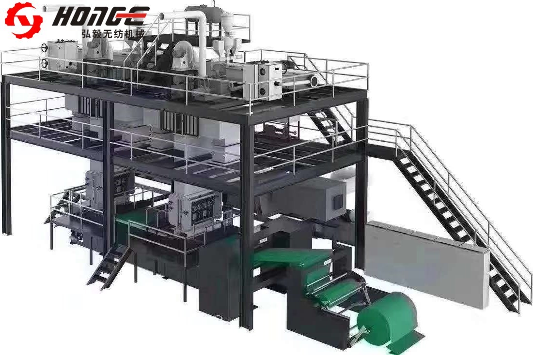 150gsm 180m/Min PP Spunbonded Non Woven Cloth Making Machine