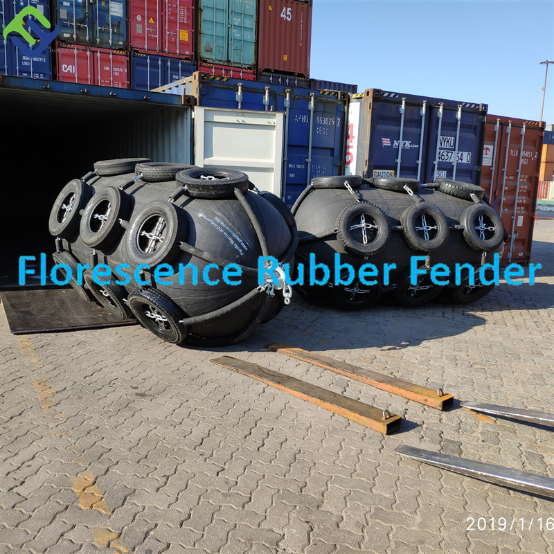 Ship Marine Rubber Fender Yokohama Rubber Fender Length 1~9m