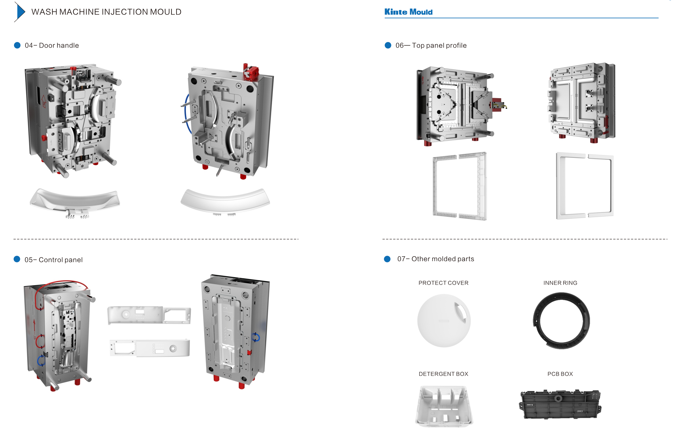 Wash Machine Injection Mould