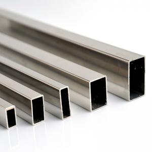  High Carbon 304 Stainless Steel Square Tubing Hot Rolled BA 2B NO.4 Manufactures