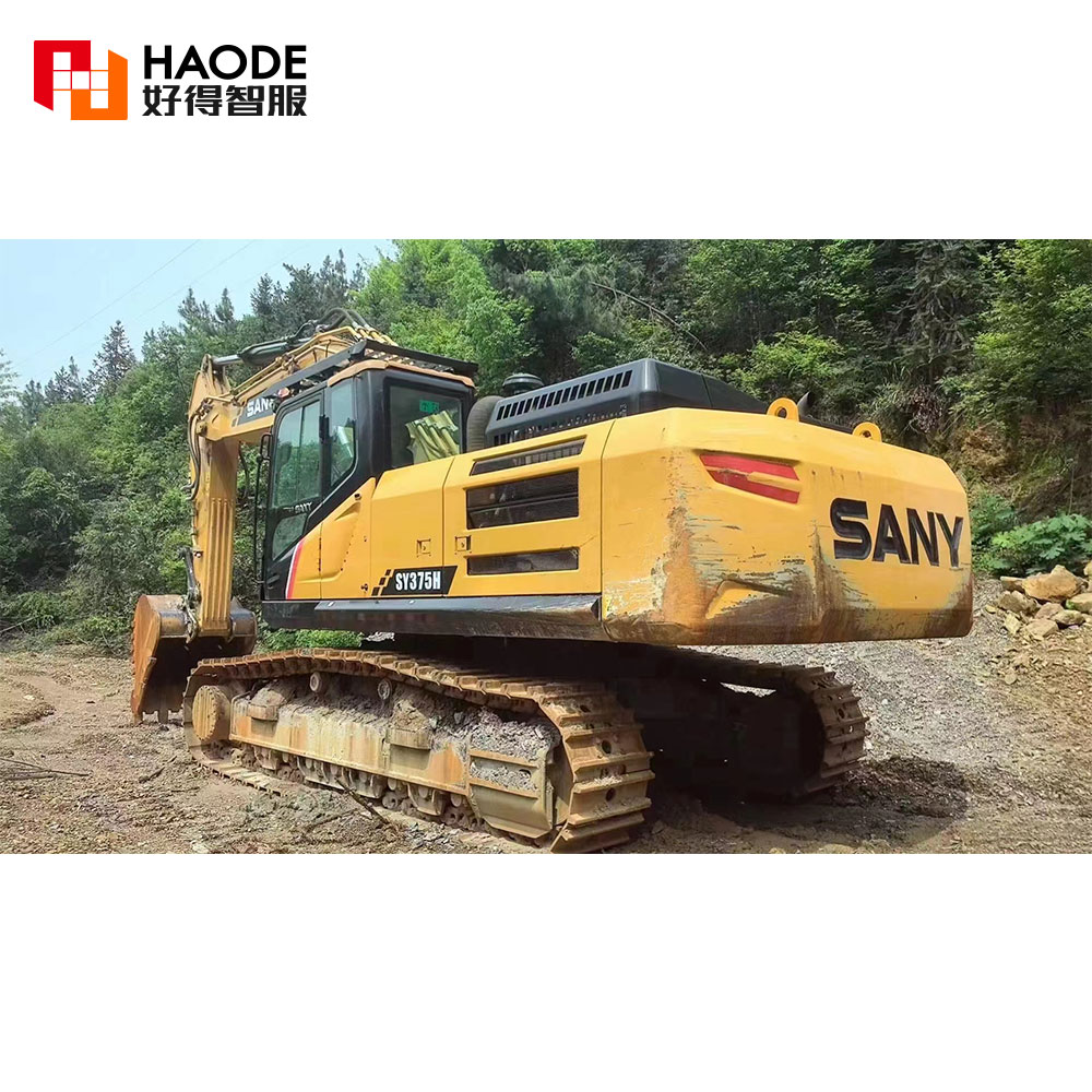 212kw Used Sany375 Excavator for Construction in Full Original Good Working Condition