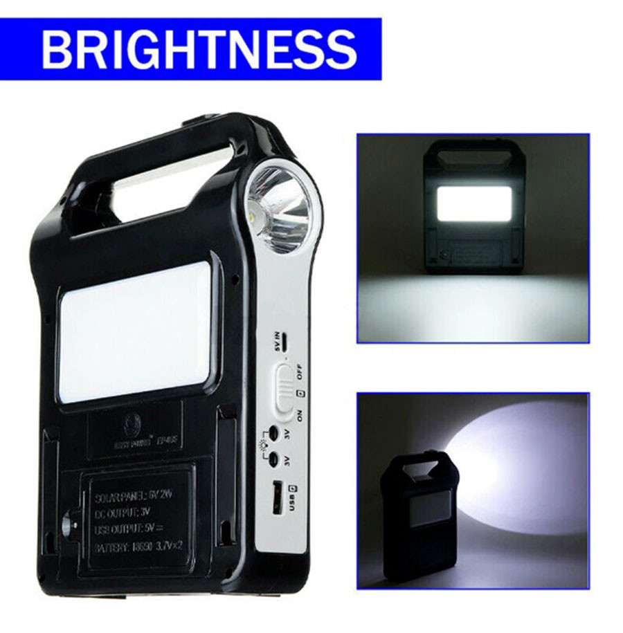 High Efficiency Portable Solar Energy Lighting Kit Panel Mini Off Grid For Home