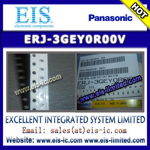 ERJ-3GEY0R00V - PANASONIC - Thick Film Chip Resistors - Email: sales009@eis-ic