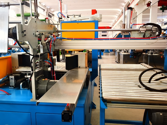 Customizable Cable Coiling Machine For PVC / PE / PP Film With 300rpm Rotation Speed