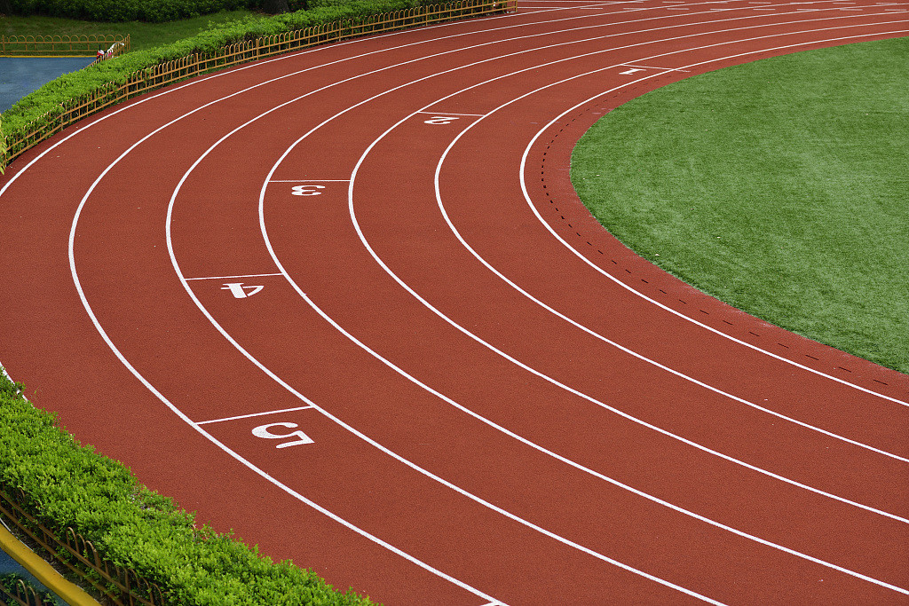 Eco Rubber Running Track Recyclable Athletic Sports Football