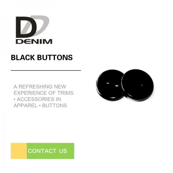 Quality Black Blazer Jacket Black ing Buttons , Extra Large Decorative Buttons 20L 24L 26L 28L for sale