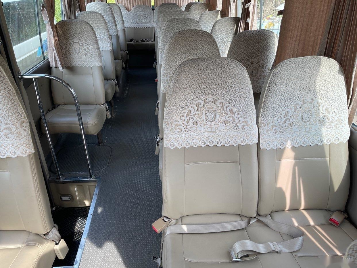 Toyota Brand Used Coaster Bus 23-30seats 3RZ Toyota Engine Gasoline Used mini Bus Left Steering