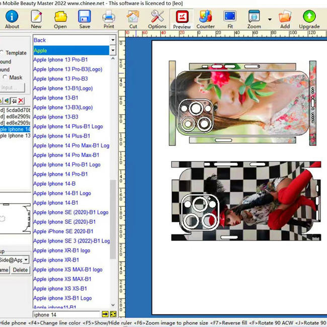 Daqin Stickers Die Cut Sticker Maker Personalized Screen Film Mobile Skin Cutter 3M Skin Cutter