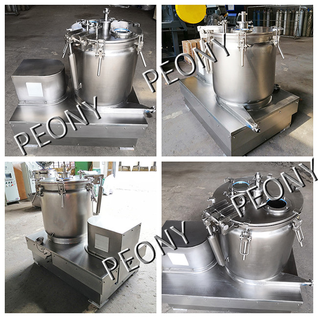 Botanical Extraction Centrifuge Low Temperature Solvent Hemp Soaking And Spinning Machine