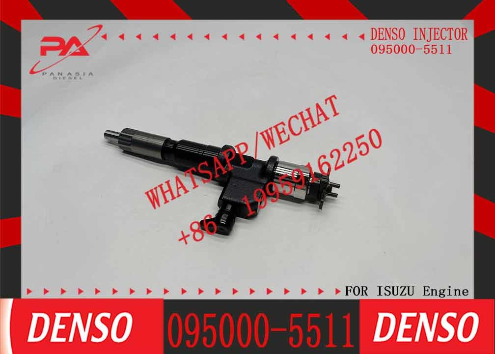 Factory Price 6WG1 Engine Common Rail Injector 095000-5510 095000-5511 For Isuzu Diesel Fuel Injector