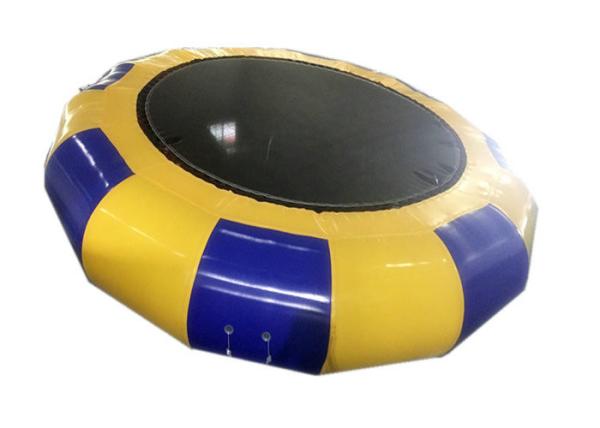 Adult Giant Inflatable Water Trampoline , Inflatable Lake Blow Up Water