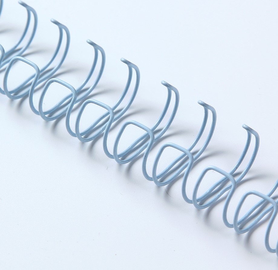 Electroplated 1 Inch Double Loop Binding Bronze Color For Book