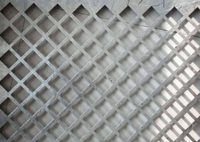 1220x2440mm Stainless Steel Sheet Metal With Holes Decoration