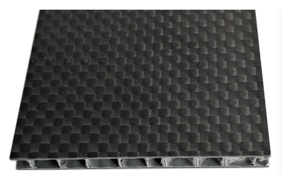 Light Weight Carbon Fiber Products Honeycomb Sandwich Weave Carbon Fiber Plate