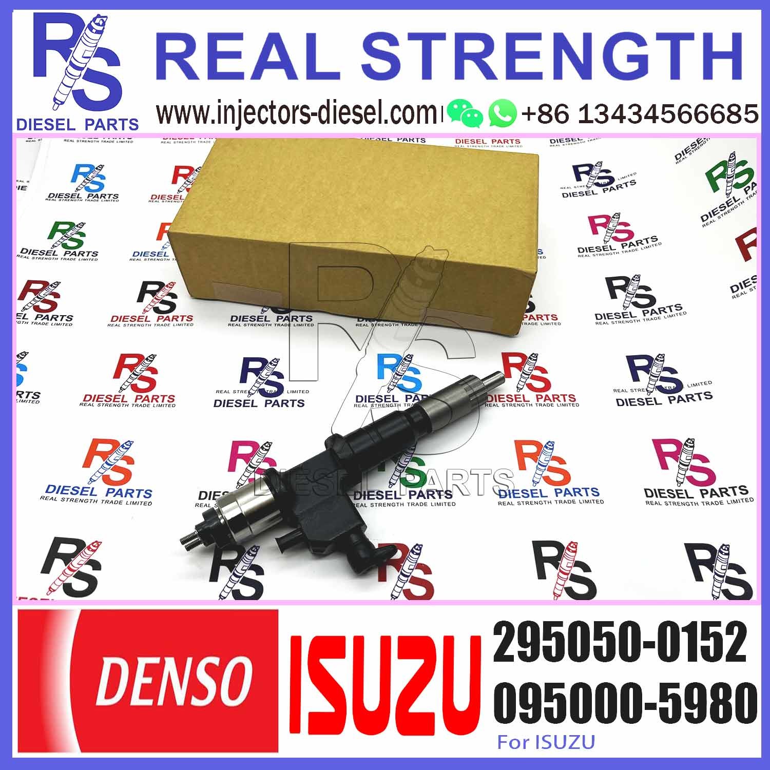 High Quality 295050-0152 Diesel Fuel Injector Nozzles Common Rail Fuel Injector 295050-0152