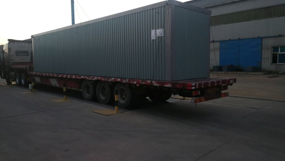 Soundproof Foam Core Sandwich Panel Corner 50mm 200mm Thermal Insulation Wall