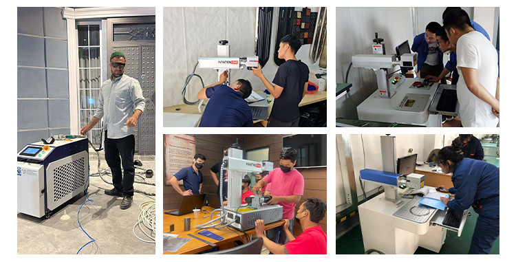 Backpack Handheld Pulsed Laser lazer Cleaning Machine For Rust Paint Oil Removal Portable Laser Cleaner