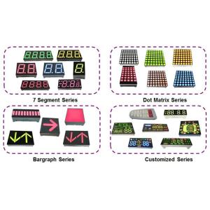 0.28" To 4" 7 Segment LED Display , 1 To 6 Digits Segment LED Display