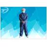 Buy cheap PE Coated White Disposable Coverall Suit / Disposable Protective Suits For Men S from wholesalers