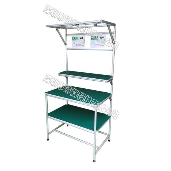 Durable Pipe Workbench Adjustable Composed Of Aluminum Alloy Pipe Connectors