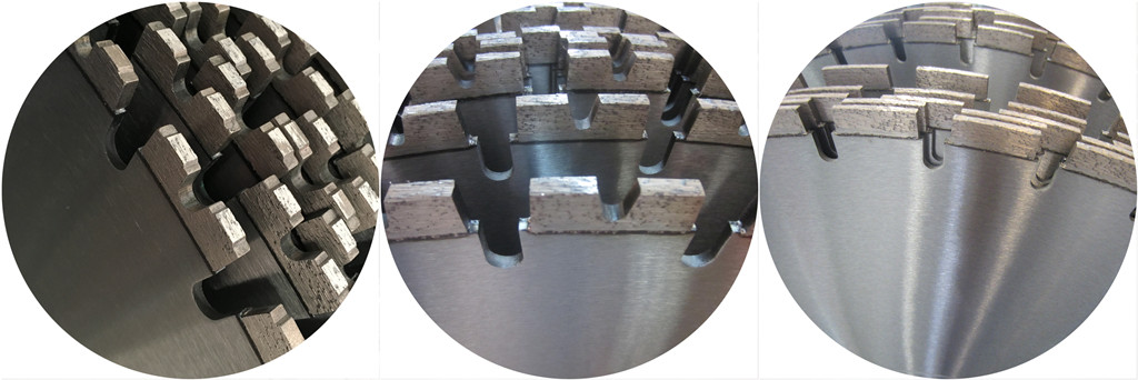 600mm Concrete Wall Cutting Saw Blade With U Segment