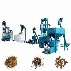  Ornamental Floating Fish Feed Pellet Machine Poultry Feed 6t/h Manufactures