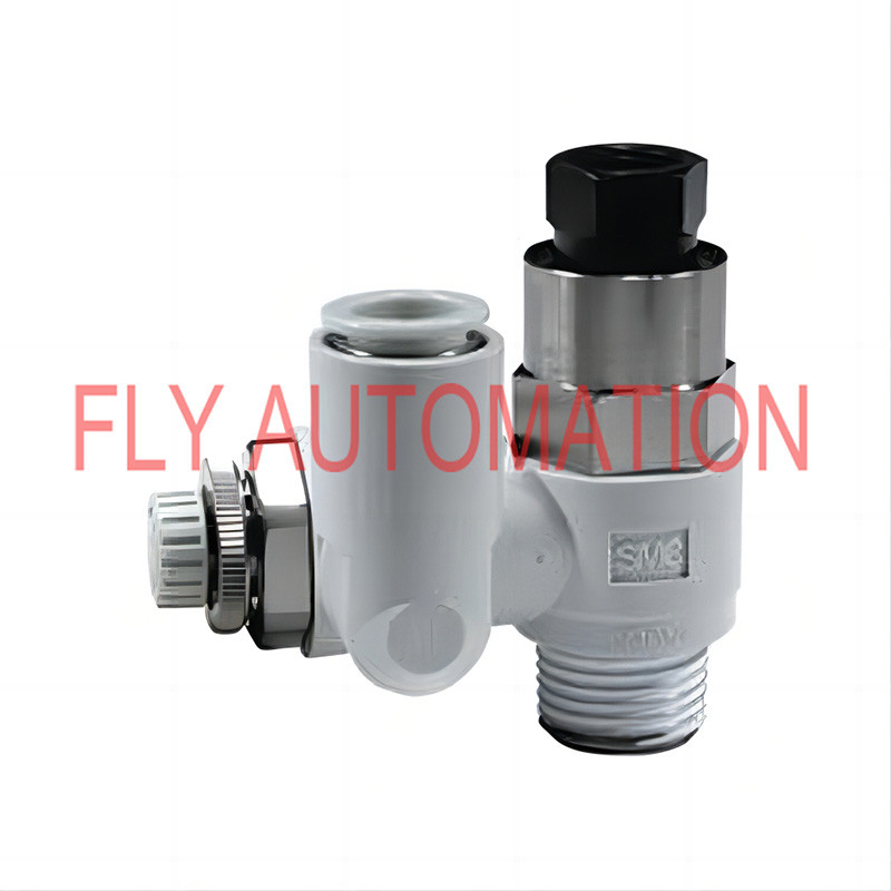Pneumatic Flow Control Pilot Check Valve SMC ASP330F-01-08S
