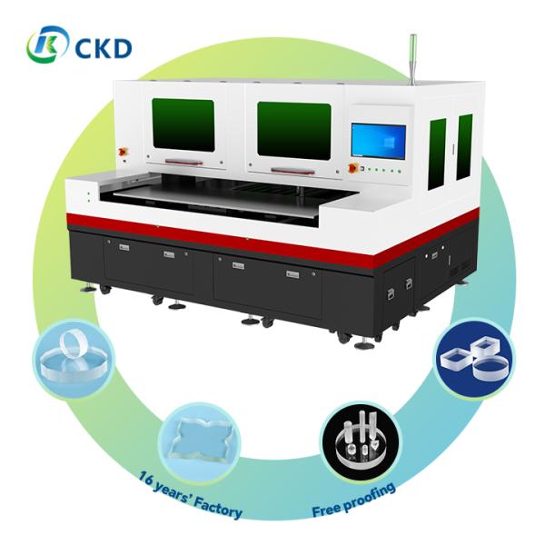 3500kg Laser Glass Cutting Machine with Linear Speed Up To 1000mm/s and Advanced